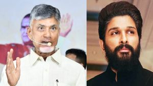 అల్లు అర్జున్ ప్రచారంపై చంద్రబాబు ఫైర్