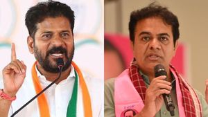 కేటీఆర్.. చీర కట్టుకుని బస్సు ఎక్కు..: రేవంత్ సెటైర్లు