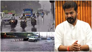 తెలంగాణాలో వర్షబీభత్సం; పిడుగుపాటుకు ముగ్గురు మృతి; అధికారులకు సీఎం రేవంత్ రెడ్డి అలెర్ట్!!