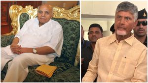 రామోజీ పాడె మోసిన చంద్రబాబు - ఎమోషనల్..!!