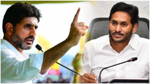 జగన్..రాష్ట్రం నీ తాత రాజారెడ్డి జాగీరా - లోకేష్ ఫైర్..!!