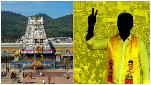 300 మందితో తిరుమలలో టీడీపీ ఎమ్మెల్యే హల్‌చల్