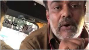 రైడ్ క్యాన్సిల్ చేసిందని యువతిపై ఆటో డ్రైవర్ దాడి (వీడియో)