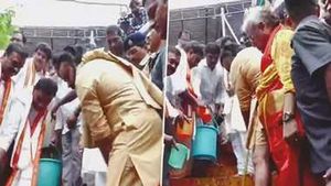 మూడో రోజు దుర్గగుడిలో ప్రాయశ్చిత్తం ఇలా