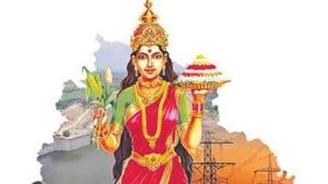 తెలంగాణ తల్లి ఉండాల్సిన చోట `తండ్రి` విగ్రహం: ఘోర అవమానం