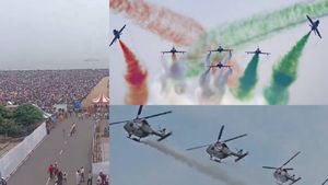 చెన్నై మెరీనా బీచ్‌ ఎయిర్ షోలో విషాదం: తొక్కిసలాటలో ఐదుగురు మృతి, వందల మందికి గాయాలు