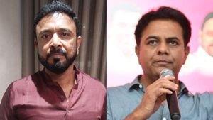 జన్వాడ ఫామ్‌హౌస్‌లో రేవ్ పార్టీ: కేటీఆర్ బామ్మర్ది బుక్