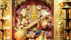 ఇంద్ర‌కీలాద్రీపై న‌వ‌రాత్రి ఉత్స‌వాలు.. ఏడోరోజు స‌రస్వ‌తి అలంక‌ర‌ణ‌లో అమ్మ‌వారు..