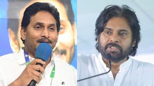 రూటు మార్చిన జగన్ - పవన్ 