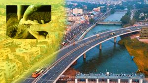 బెజవాడలో ఆగని గంజాయి బ్యాచ్ దాడులు-తాజాగా సింగ్ నగర్లో రోడ్డుపైనే..!