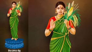 Telangana:  రాచరిక ఆనవాళ్లు లేకుండా తెలంగాణ తల్లి విగ్రహం..!