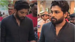 నాంపల్లి కోర్టుకు వచ్చిన అల్లు అర్జున్