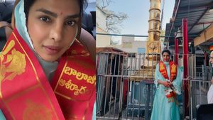 చిలుకూరు ఆలయంలో ప్రియాంక చోప్రా.. ఆ పోస్టుపై చర్చ