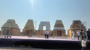 రాజధాని అమరావతిలో చురుగ్గా ఏర్పాట్లు: ఎల్లుండే