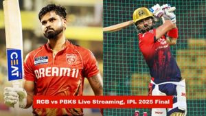 IPL 2025 Final: ఐపీఎల్ ఫైనల్లో పంజాబ్ టాస్-ఆర్సీబీ బ్యాటింగ్..ప్లేయర్లు వీరే..!