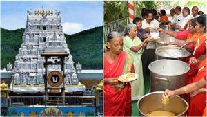 శ్రీవారి మెట్టు వద్ద..!!