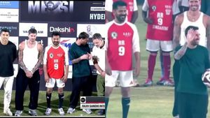 వైరల్ వీడియో: మెస్సీ vs సీఎం రేవంత్ మ్యాచ్.. గోల్ కొట్టిన సీఎం