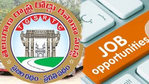 తెలంగాణ ఆర్టీసీలో ఉద్యోగాల జాతర - నోటిఫికేషన్..!!