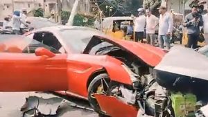 హైదరాబాద్ లో రూ.4 కోట్ల ఫెర్రారీ బీభత్సం- ఒక్క తొక్కు తొక్కేసరికి అన్నీ తుక్కు