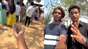 వైరల్ వీడియో: ఛీ.. ఛీ.. ఏం మనుషులురా.. శివుడికి ప్రసాదంగా గంజాయి..!