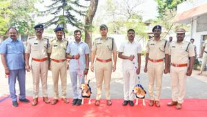 8నెలలు ట్రైనింగ్, పరీక్షలలో గోల్డ్ మెడల్ సాధించిన శునకం.. నేడు డ్యూటీలో చేరిక