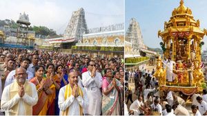 తిరుమలలో విశేషం: గోవిందుడి నామస్మరణ మధ్య.. !! 