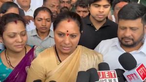 Kavitha: కవిత నోట 'జై ఆంధ్ర' నినాదం-తిరుపతిలో కీలక వ్యాఖ్యలు..!