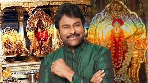 హనుమ జయంతి వేళ చిరంజీవి ఇంట్లో అరుదైన అపురూప దృశ్యం..!!