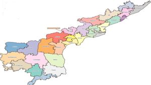 అమరావతితో కూడిన ఏపీ కొత్త మ్యాప్ వచ్చేసింది.. తేడాలు సుస్పష్టం !!