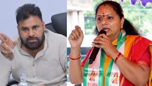  పవన్ భూముల వివాదం- కవిత సంచలనం..!!