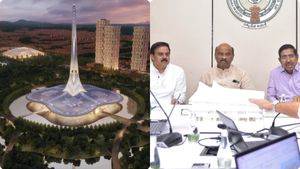Amaravati:  అసెంబ్లీపై స్పెషల్ టవర్- అమరావతి అంతా కనిపించేలా..!