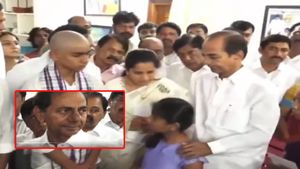 కన్నీళ్లు పెట్టుకున్న మాజీ సీఎం కేసీఆర్.. వీడియో వైరల్!