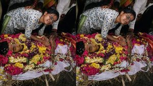 చివరిసారిగా రాఖీ కట్టి.. అన్నకు కన్నీటి వీడ్కోలు పలికిన సోదరి