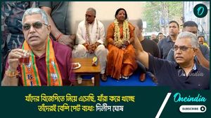 Since this bad culture has entered, the party has gone backward. If necessary, I will leave politics, but not BJP. Said Dilip Ghosh.