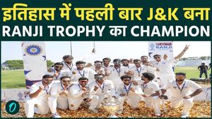Historic Victory: Jammu &amp; Kashmir Wins Maiden Ranji Trophy, Defeats Karnataka in 2026