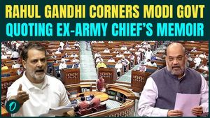 Rahul Gandhi CLASHES With Amit Shah Over EX-ARMY Chief’s Memoir on Ladakh Standoff in Parliament