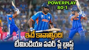 Team India Best Powerplay Score in T20 World Cup 2026