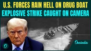 U.S Breaking: U.S. Military Strikes Drug-Trafficking Vessel, 3 Killed in Stunning Operation | WATCH