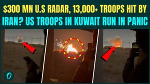 13,000 US Troops ATTACKED By Iran? US Soldier Captures CHILLING Moment Shahed Drone HITS Kuwait