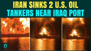 Iran SINKS Two U.S. Oil Tankers Near Iraq Waters, Strait Of Hormuz Shipping STOPS After Attack