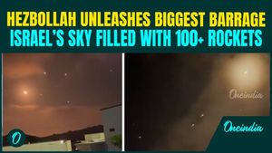 Hezbollah’s MASSIVE Rocket Assault Leaves Israelis Sleepless; ROCKS Northern Israel in CHILLING Video