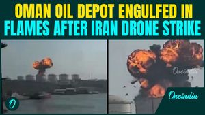 Iran STRIKES Oman’s Key Oil Storage in Middle East; CHILLING Moment Captured On Camera | Oil Crisis