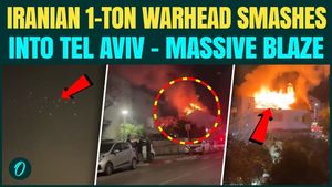RAW FOOTAGE: Iran’s Cluster Bomb Missile RIPS Through Israeli Air Defences | Iran BURNS Tel Aviv