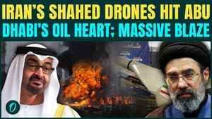 Iran BOMBS Abu Dhabi’s Ruwais Industrial Complex BREAKING: Shahed Drones RAIN DOWN In Abu Dhabi