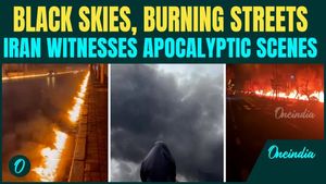 ‘Apocalypse in Tehran’: Iranian Streets BURN All Night | Acid Rain, Black Smoke Engulf Skies