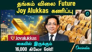 Gold Rate Future is like this! Joy Alukkas prediction | Dubai Gold | 6,000 kg Gold in hand