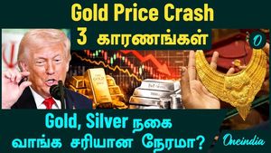 Gold Price Crash 3 Reasons | Is This the Right Time to Buy Gold, Silver Jewelry? | Iran America | Trump