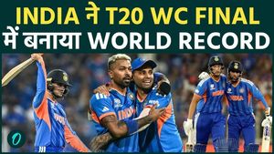 India Creates World Record in T20 World Cup 2026 Final vs New Zealand, Inches Away from Historic Victory