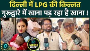 Severe LPG Shortage in Delhi: Chaos at Gas Agencies, Mothers Wait in Long Lines with Hungry Infants