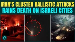 Iran STRIKES Tel Aviv With Cluster Missiles, Israeli Air Defences FAIL Amid Massive Ballistic Attack